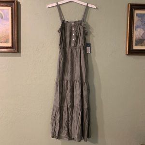 Olive Green Summer Dress